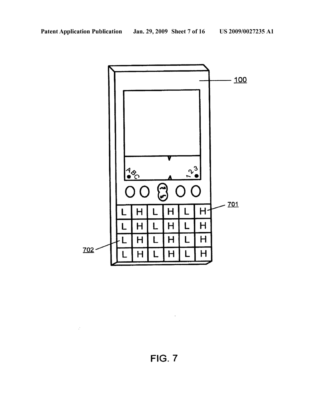 RAISED KEYS ON A MINIATURE KEYBOARD - diagram, schematic, and image 08