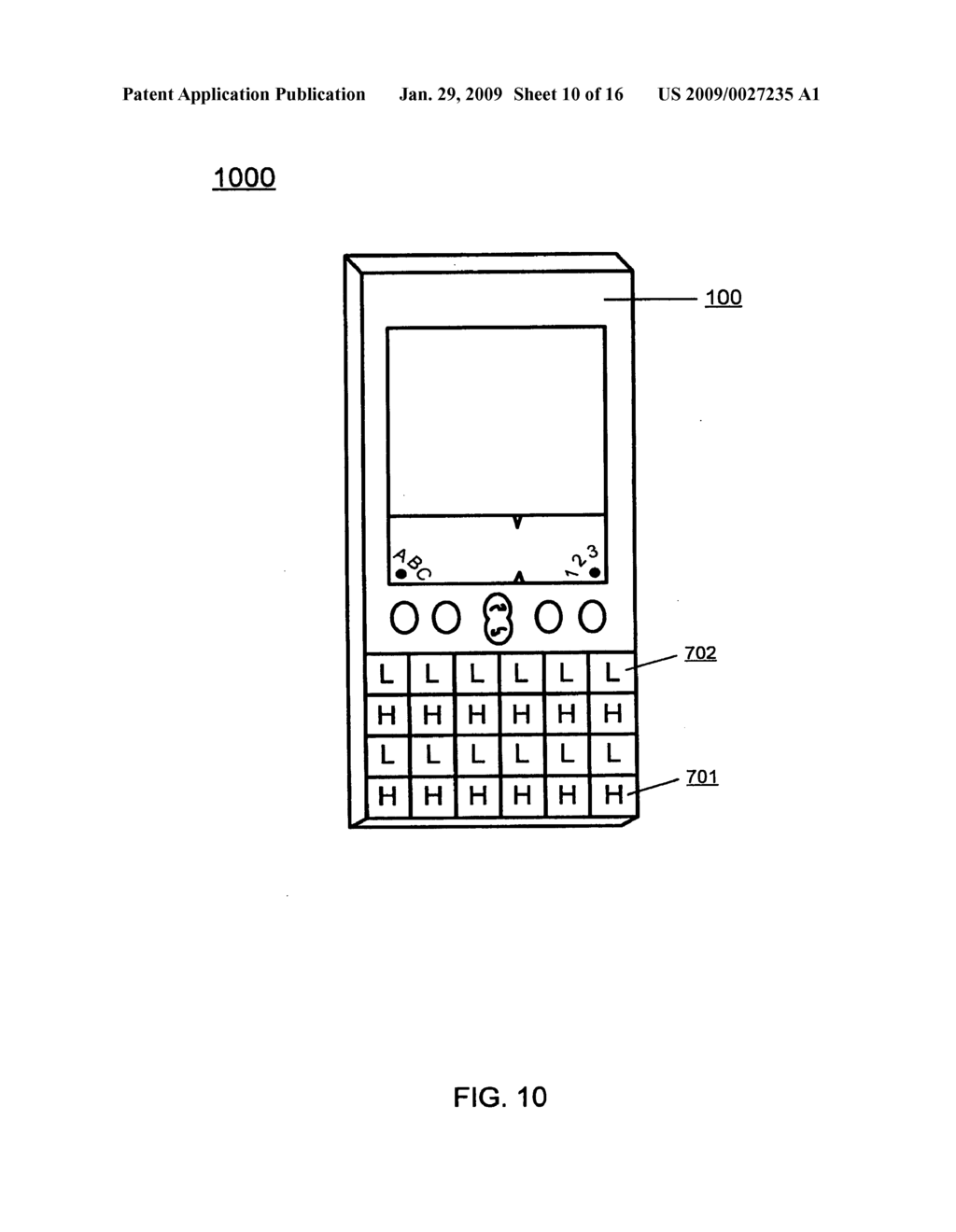 RAISED KEYS ON A MINIATURE KEYBOARD - diagram, schematic, and image 11