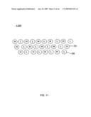 RAISED KEYS ON A MINIATURE KEYBOARD diagram and image