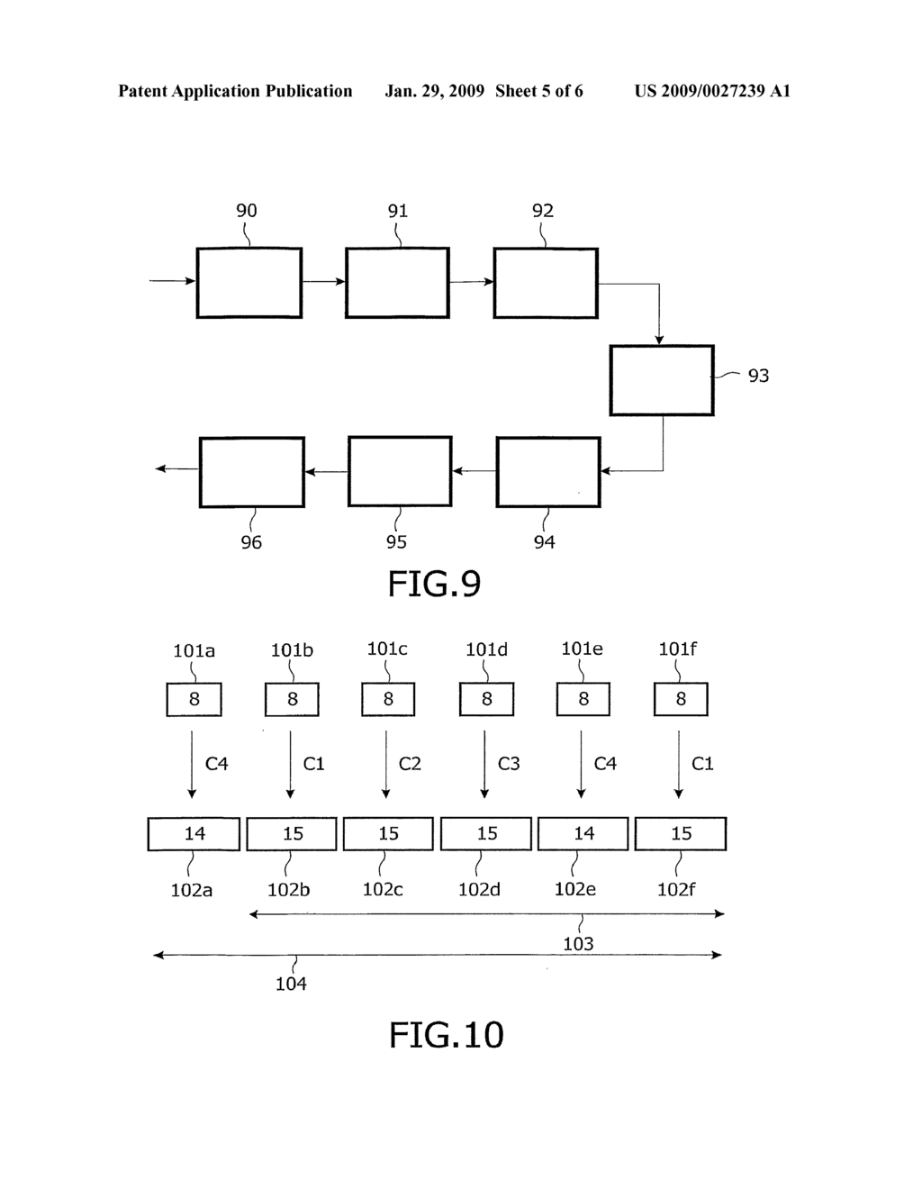 CODER AND A METHOD OF CODING FOR CODES HAVING A REPEATED MAXIMUM TRANSITION RUN CONSTRAINT OF 2 - diagram, schematic, and image 06