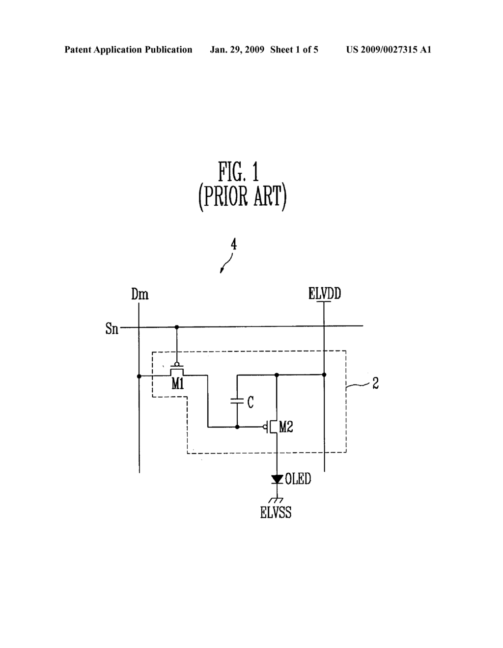 Organic light emitting display and driving method thereof - diagram, schematic, and image 02