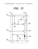 Display device diagram and image