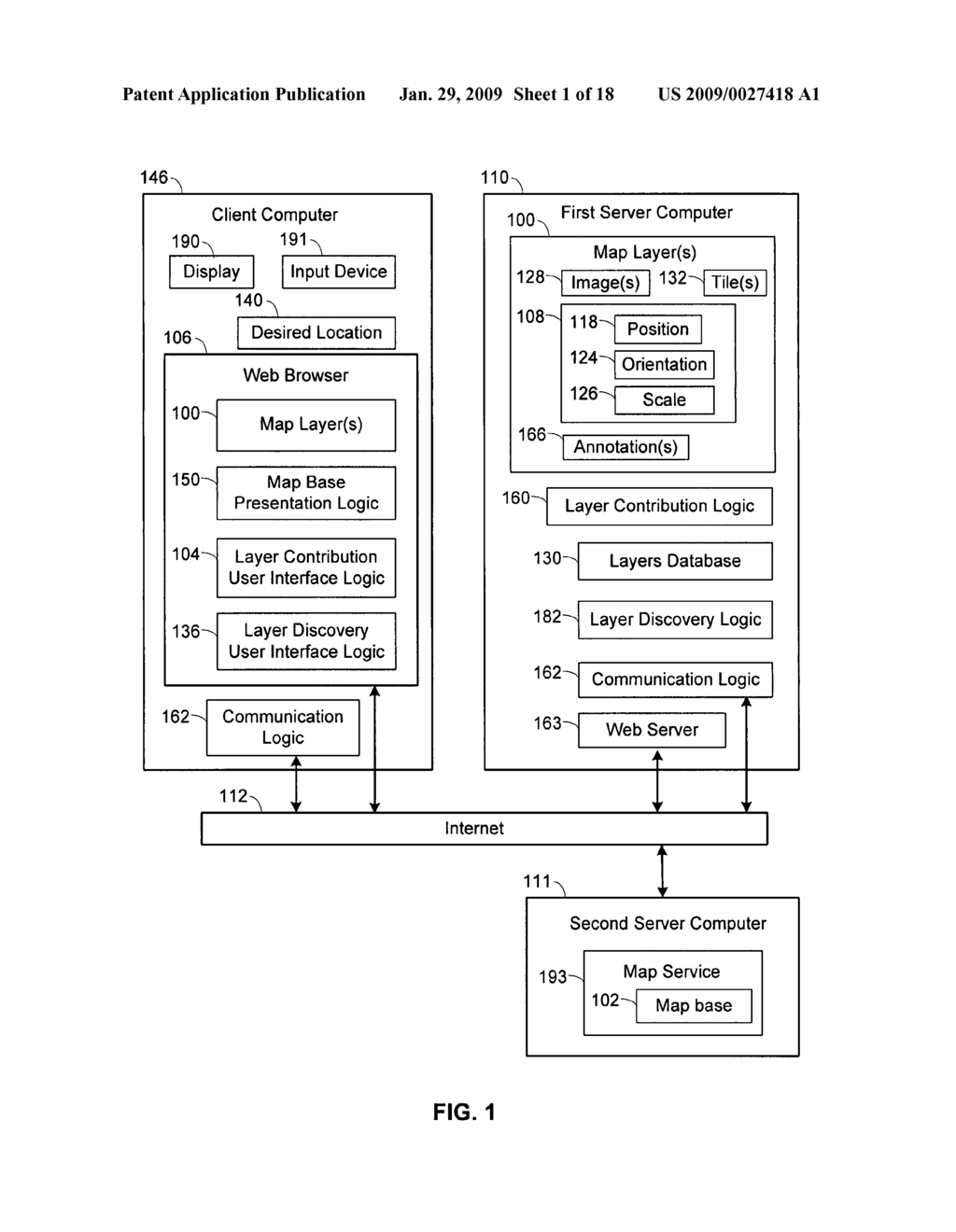 Map-based interfaces for storing and locating information about geographical areas - diagram, schematic, and image 02