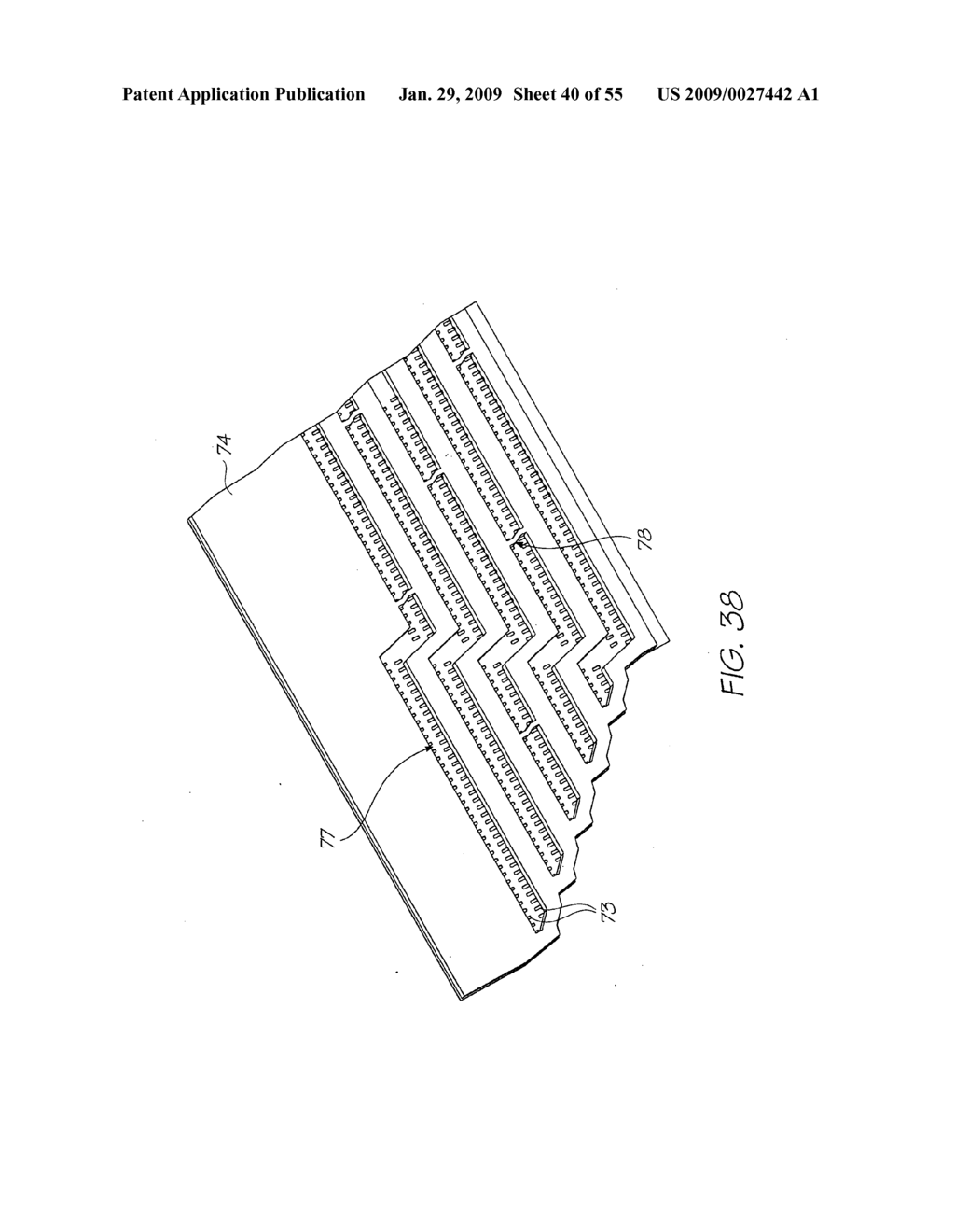 PRINT ENGINE WITH NESTED CRADLE, PRINTHEAD CARTRIDGE AND INK CARTRIDGES - diagram, schematic, and image 41