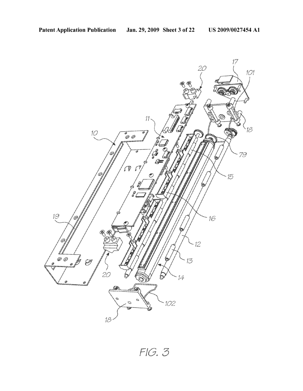 PRINT ENGINE ASSEMBLY WITH CHASSIS AND PRINTED CIRCUIT BOARD - diagram, schematic, and image 04