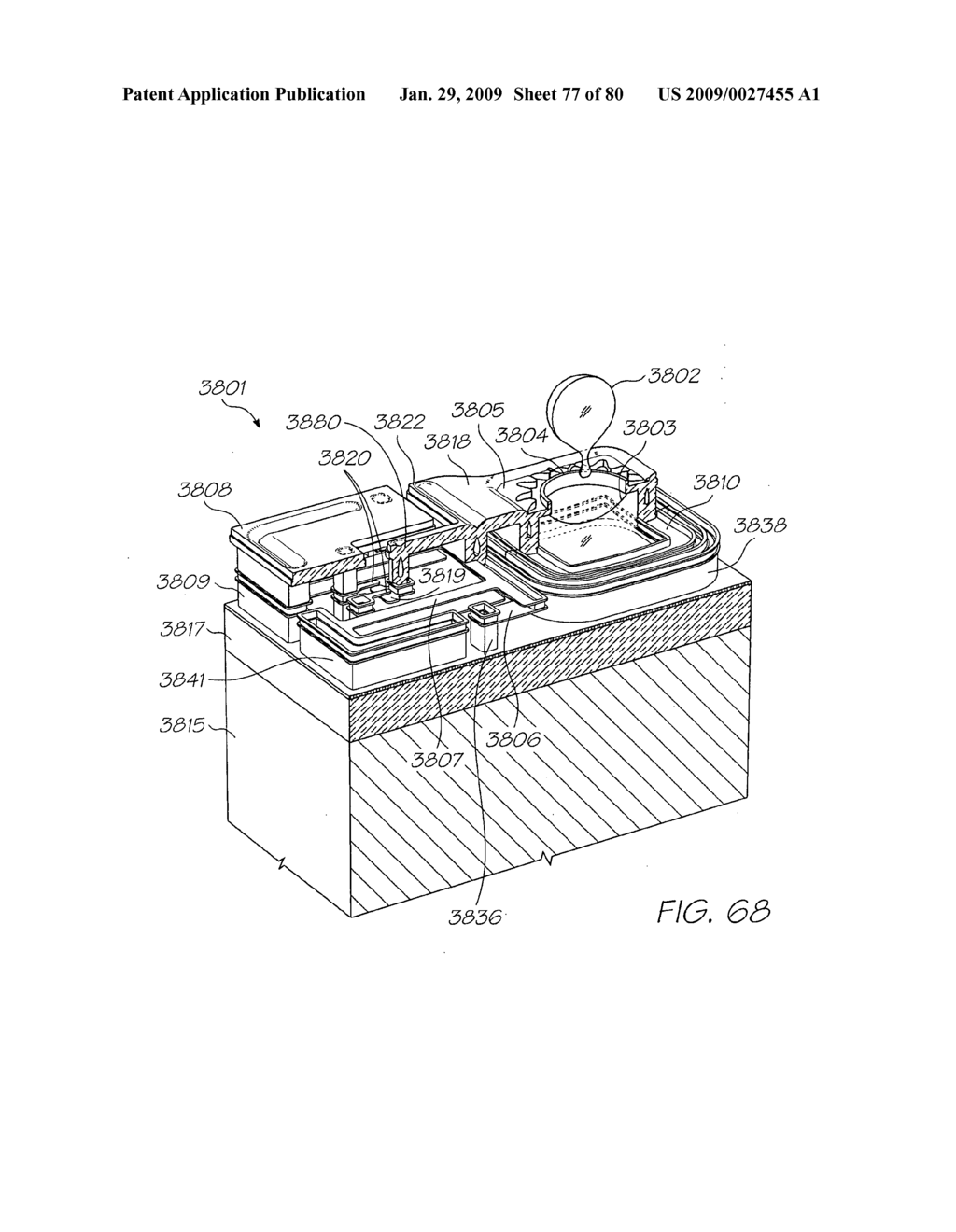 MODULAR PRINTHEAD ASSEMBLY WITH SERIALLY MOUNTED PRINTHEAD MODULES - diagram, schematic, and image 78