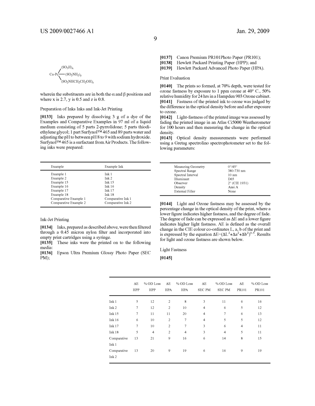 Phthalocyanines and Their Use in Ink-Jet Printing - diagram, schematic, and image 10