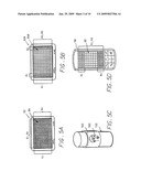 Flexible sheet audio-video device diagram and image