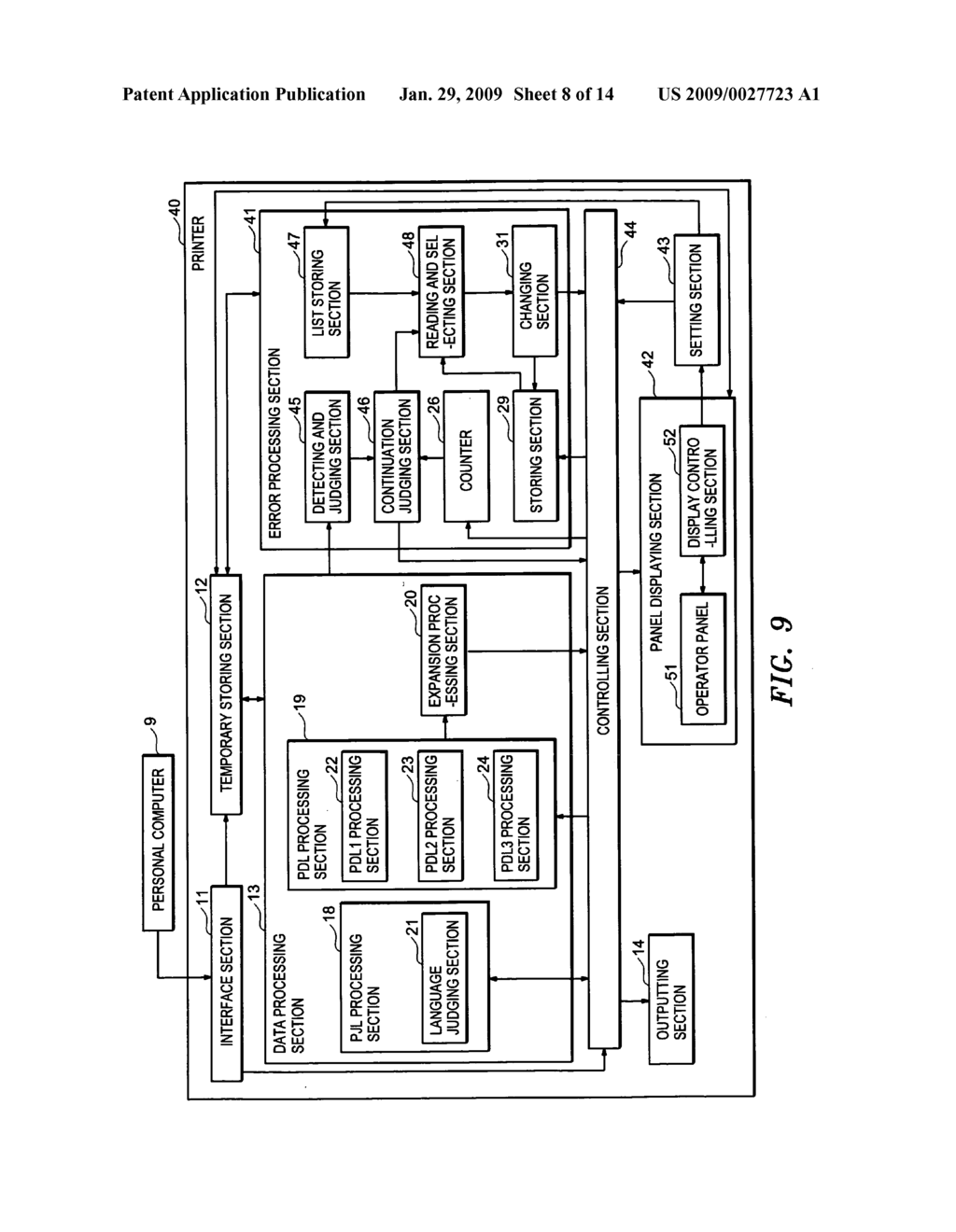 Printing apparatus - diagram, schematic, and image 09