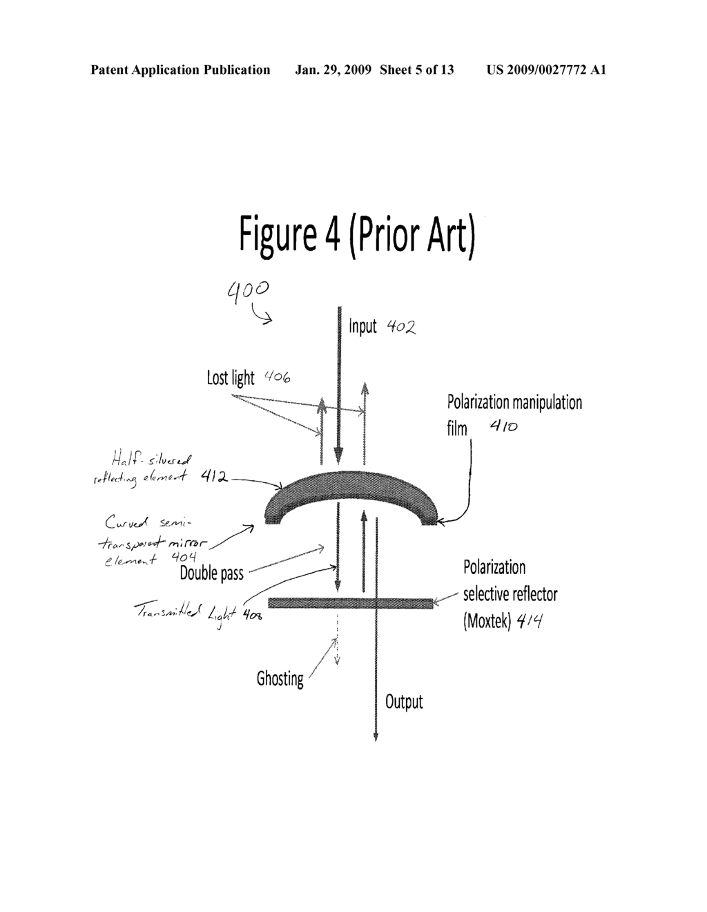 Head-Mounted Single Panel Stereoscopic Display - diagram, schematic, and image 06