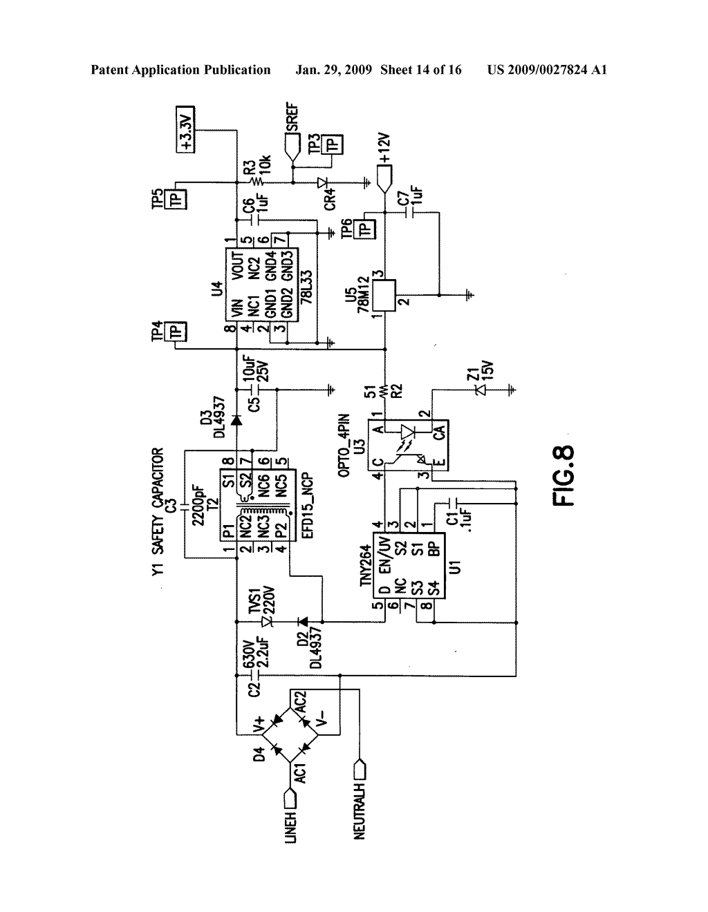 Current Zero Cross Switching Relay Module Using A Voltage Monitor - diagram, schematic, and image 15