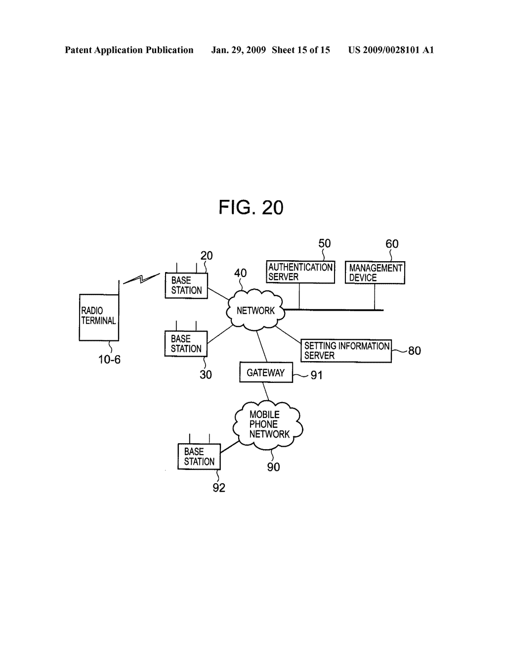 AUTHENTICATION METHOD IN A RADIO COMMUNICATION SYSTEM, A RADIO TERMINAL DEVICE AND RADIO BASE STATION USING THE METHOD, A RADIO COMMUNICATION SYSTEM USING THEM, AND A PROGRAM THEREOF - diagram, schematic, and image 16