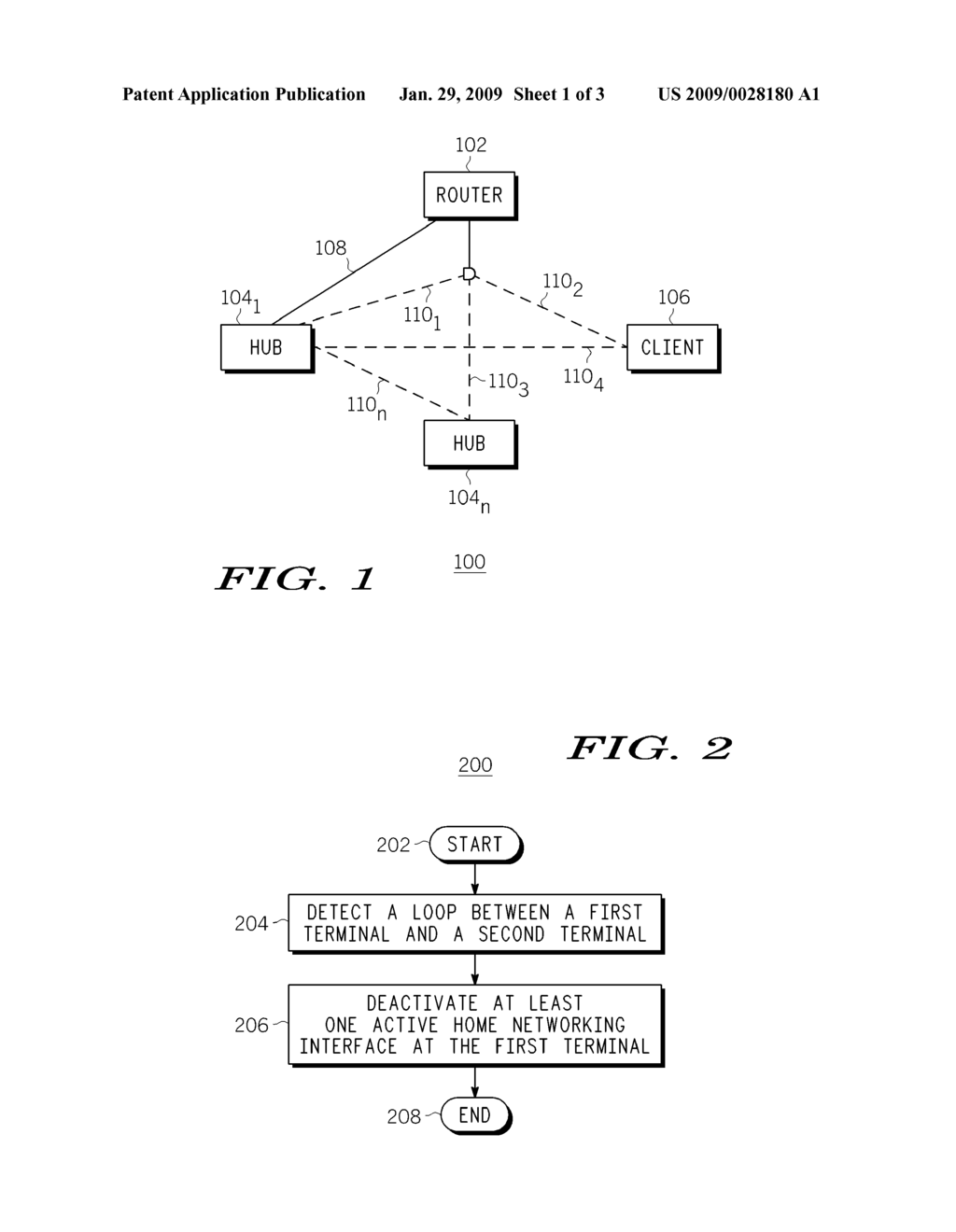 Method and Apparatus for Mitigating Layer-2 Looping in Home Networking Applications - diagram, schematic, and image 02