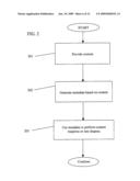 Generation, distribution and use of content metadata in a network diagram and image