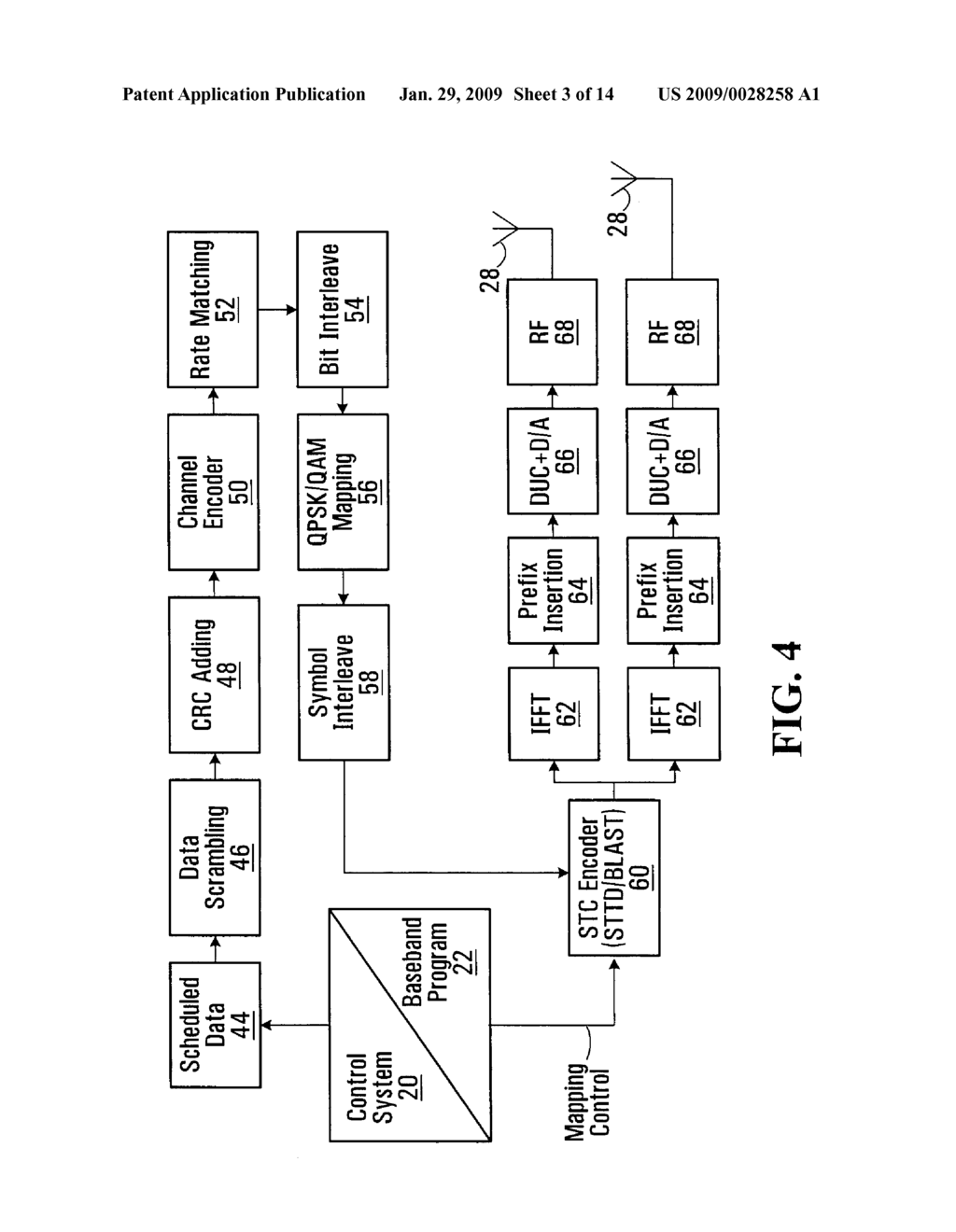 Methods and systems for transmission of orthogonal frequency division multiplexed symbols - diagram, schematic, and image 04