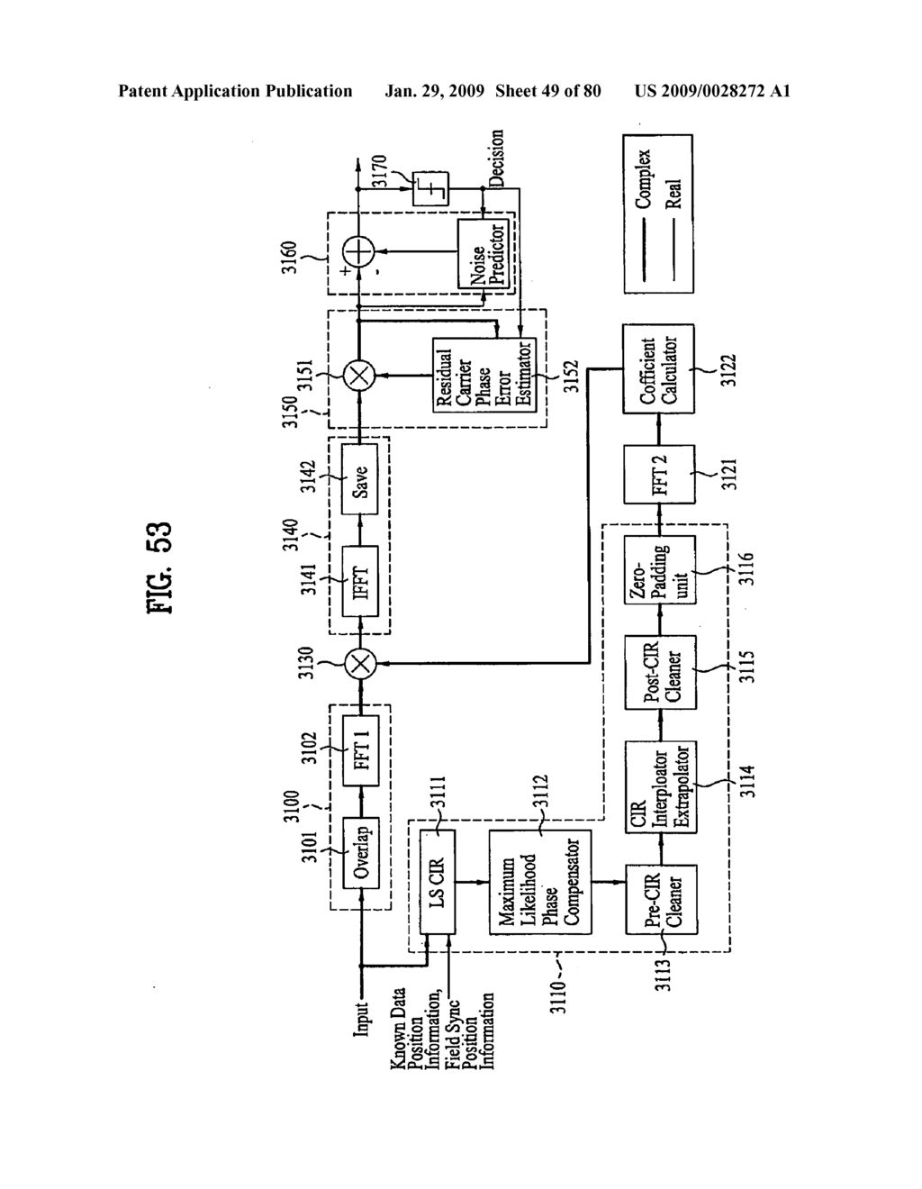 DIGITAL BROADCASTING SYSTEM AND METHOD OF PROCESSING DATA THEREOF - diagram, schematic, and image 50