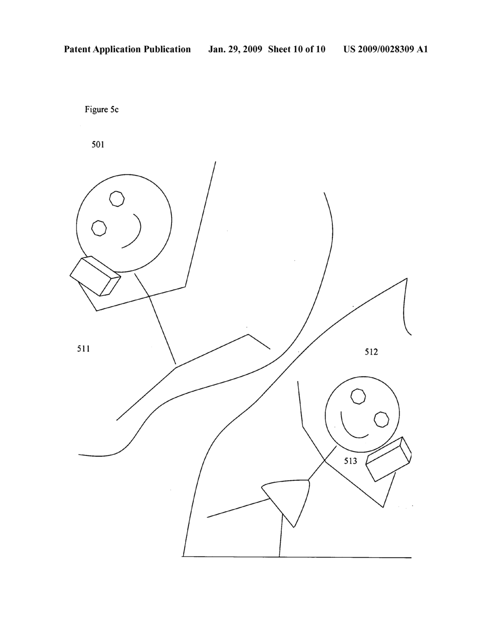 Method and apparatus for portable, source independent, low cost telephonization - diagram, schematic, and image 11