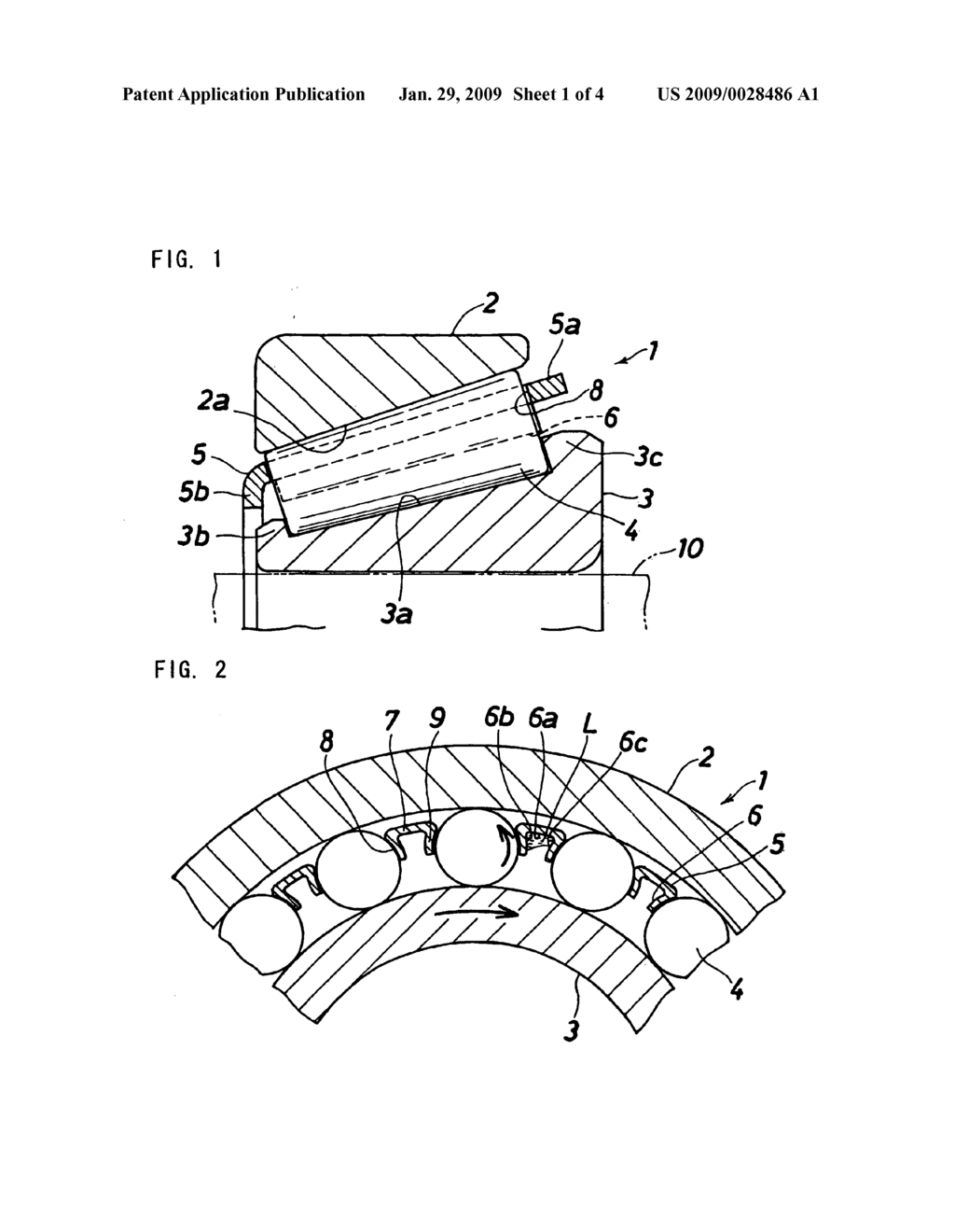 Tapered roller bearing - diagram, schematic, and image 02