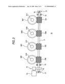 Image forming apparatus, drive mechanism of image forming apparatus and manufacturing method of a worm gear set diagram and image