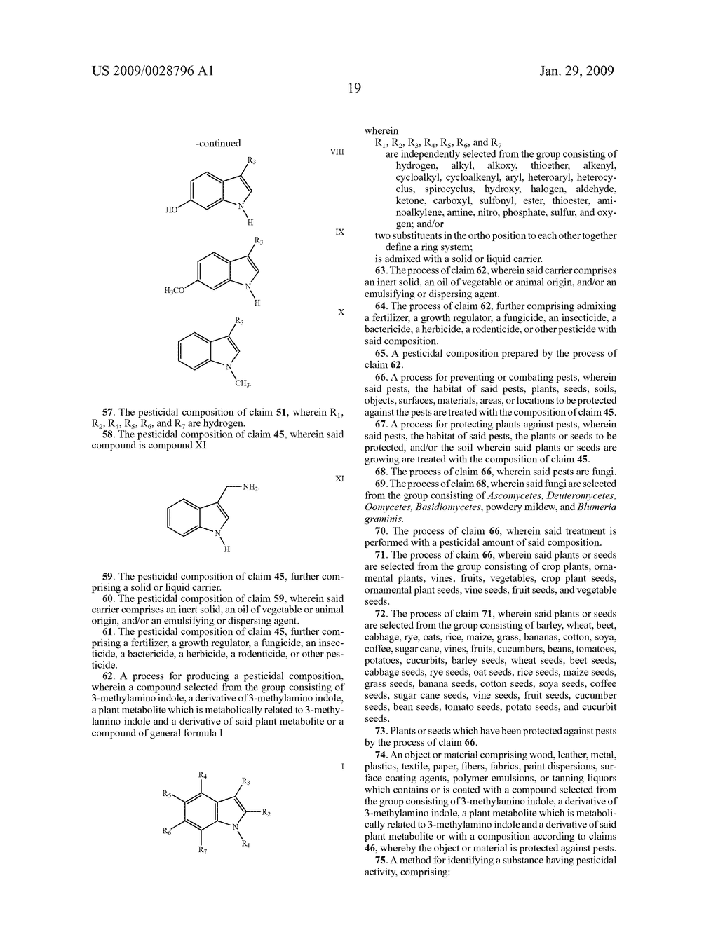 PESTICIDAL COMPOSITION COMPRISING INDOLE DERIVATES - diagram, schematic, and image 30