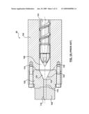 Transition Channel For Use Between A First Conduit And A Second Conduit In A Molding System diagram and image