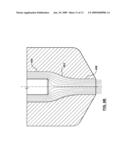 Transition Channel For Use Between A First Conduit And A Second Conduit In A Molding System diagram and image