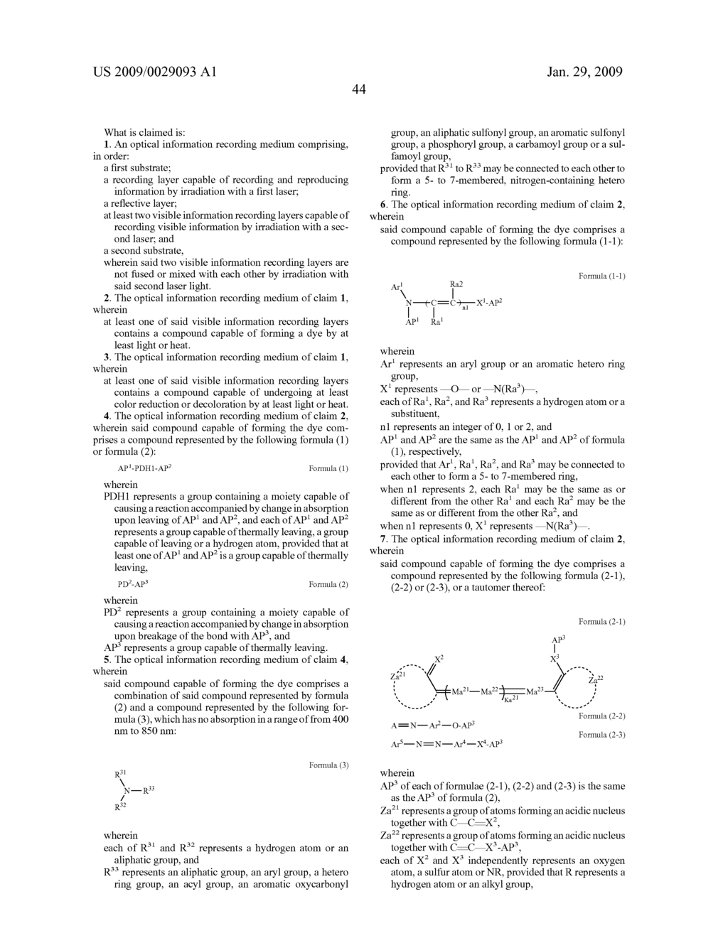 OPTICAL INFORMATION RECORDING MEDIUM AND PROCESS FOR PRODUCING THE SAME - diagram, schematic, and image 48