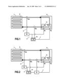 System and a method for regulating the temperature of a fuel cell diagram and image