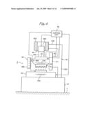 Soldering method for mounting semiconductor device on wiring board to ensure invariable gap therebetween, and soldering apparatus therefor diagram and image