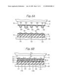 Soldering method for mounting semiconductor device on wiring board to ensure invariable gap therebetween, and soldering apparatus therefor diagram and image