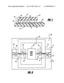 Method of Exposing Circuit Lateral Interconnect Contacts by Wafer Saw diagram and image