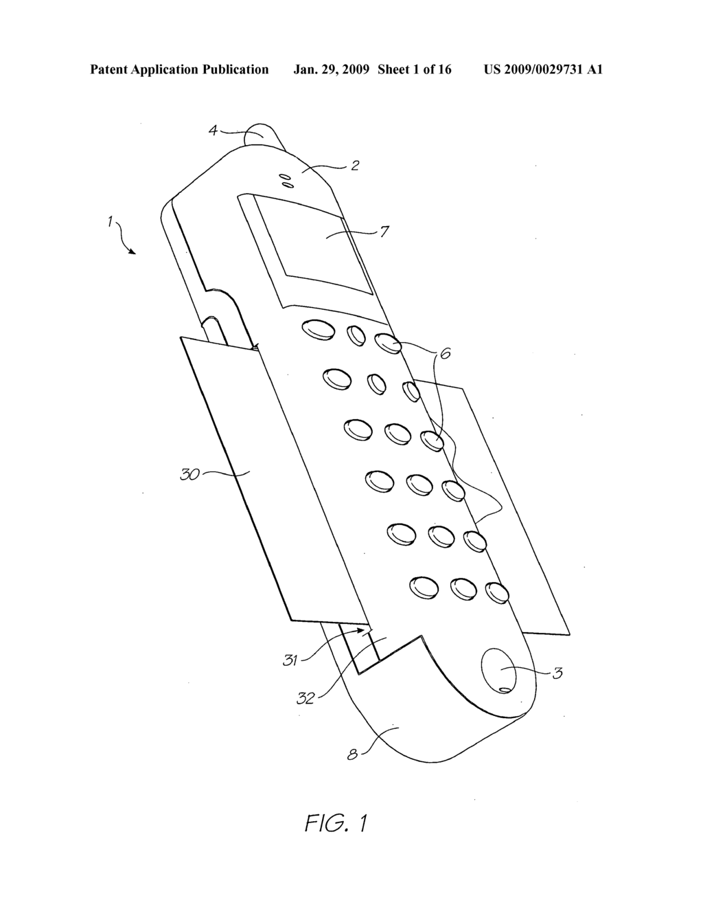 MOBILE PHONE WITH CAMERA AND PRINTER - diagram, schematic, and image 02