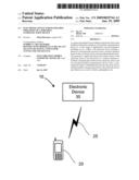 ELECTRONIC DEVICE FOR HANDS-FREE OPERATION OF A PORTABLE COMMUNICATION DEVICE diagram and image