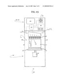 ARCADE GAME IN COMBINATION WITH AN ELECTRONIC GAME OF CHANCE diagram and image