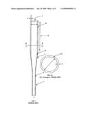 TUBULAR BASEBALL BATS WITH VARIABLE STIFFENED BARRELS diagram and image