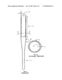 TUBULAR BASEBALL BATS WITH VARIABLE STIFFENED BARRELS diagram and image