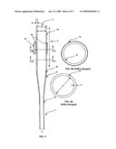 TUBULAR BASEBALL BATS WITH VARIABLE STIFFENED BARRELS diagram and image