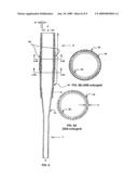 TUBULAR BASEBALL BATS WITH VARIABLE STIFFENED BARRELS diagram and image