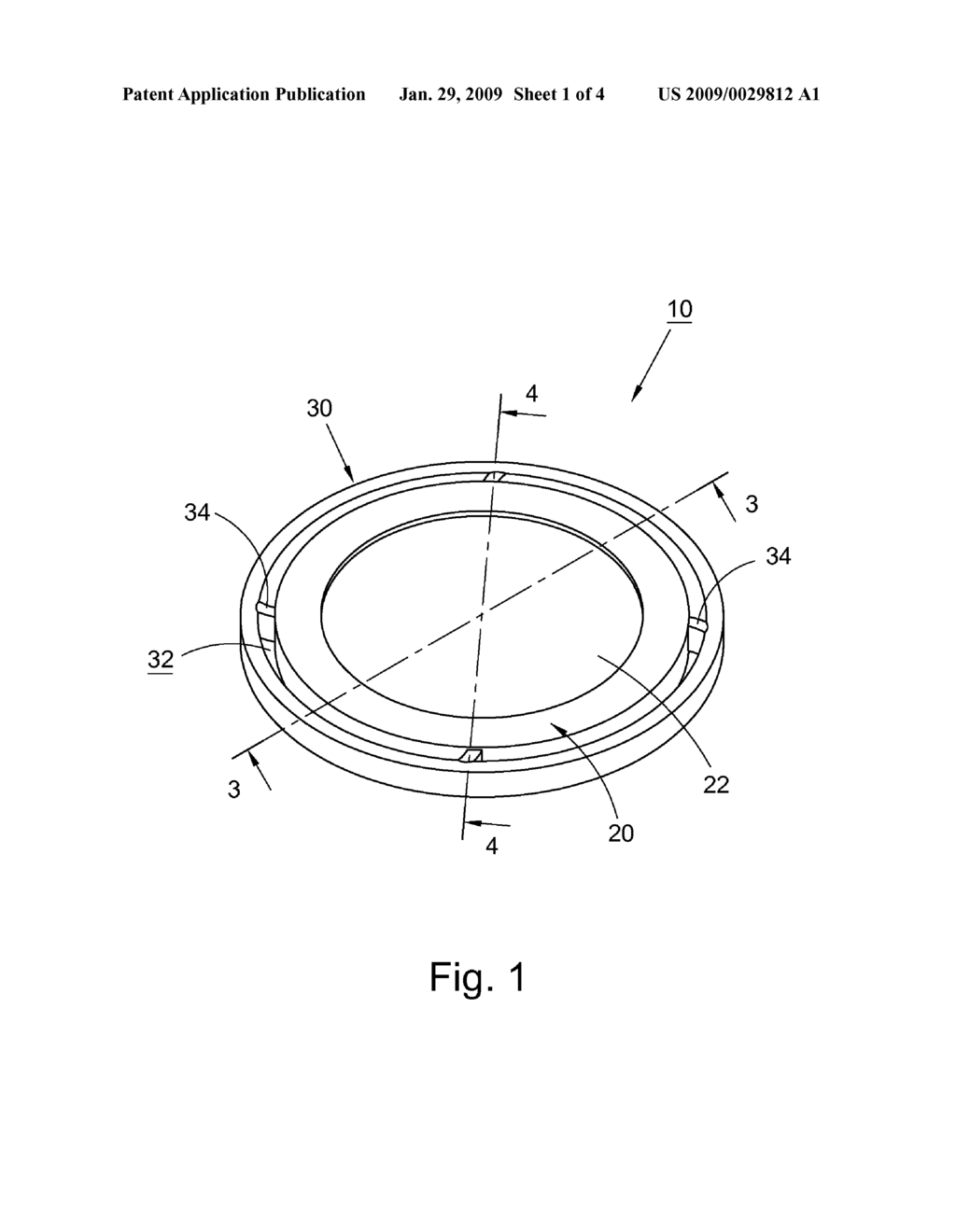 DISC FOR A HOCKEY GAME TABLE - diagram, schematic, and image 02