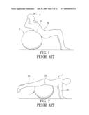 EXERCISING BALL diagram and image