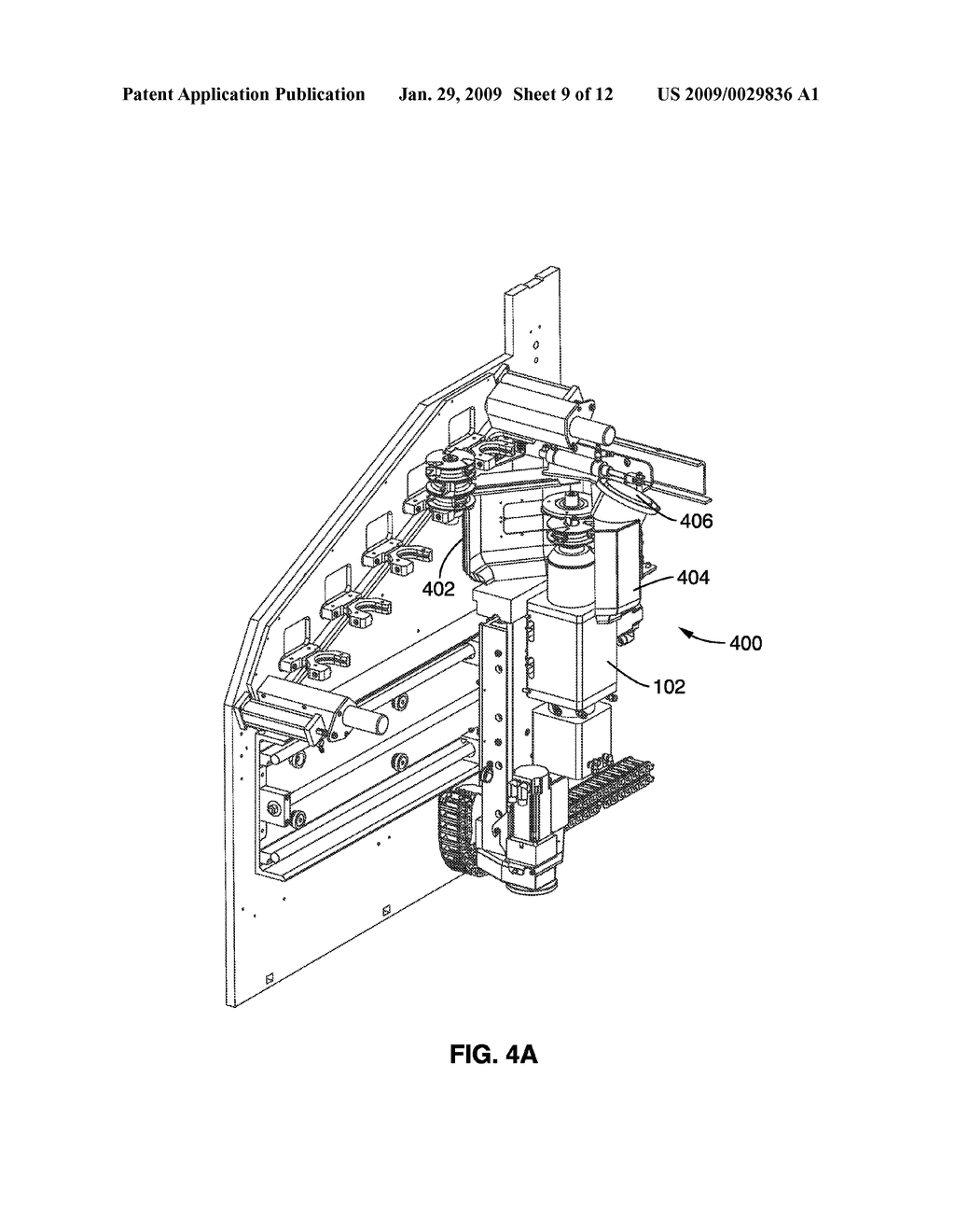 AUTOMATIC FEED-THROUGH SHAPE AND SAND MACHINE - diagram, schematic, and image 10