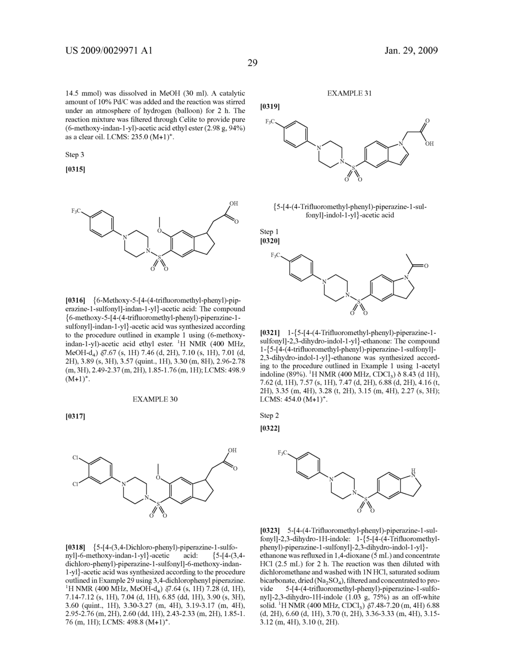 SULFONYL-SUBSTITUTED BICYCLIC COMPOUNDS AS MODULATORS OF PPAR - diagram, schematic, and image 30