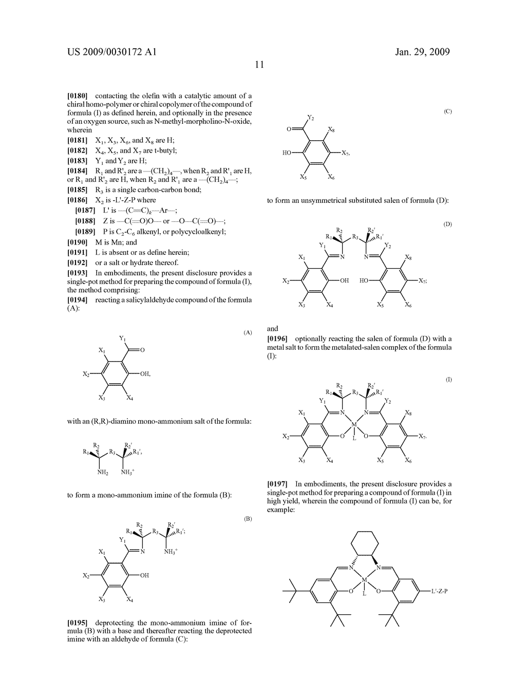 POLYMERIC SALEN COMPOUNDS AND METHODS THEREOF - diagram, schematic, and image 12