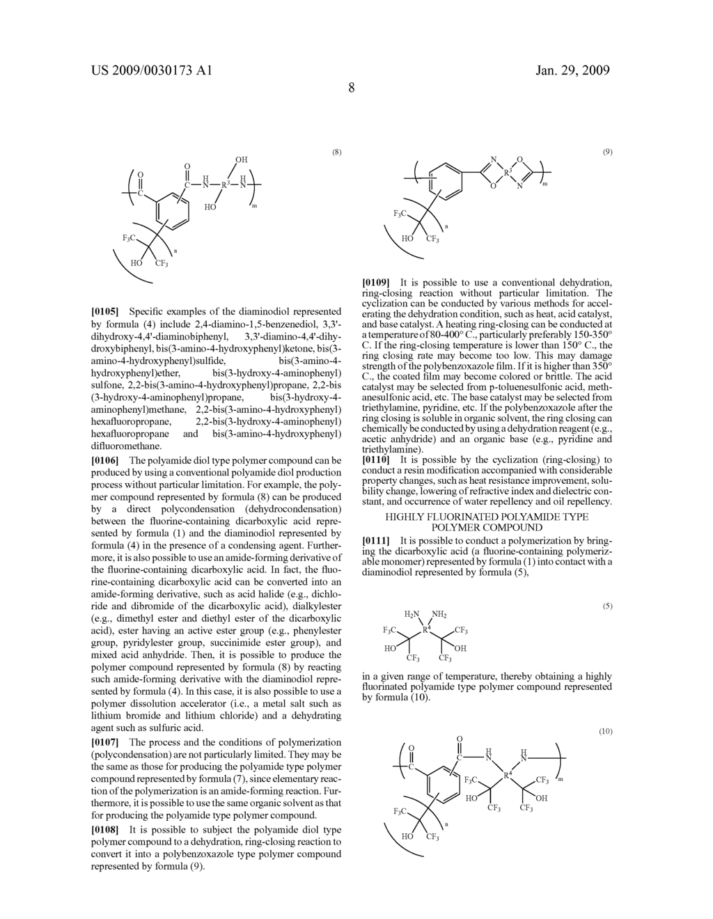 NOVEL FLUORINE-CONTAINING DICARBOXYLIC ACIDS AND THEIR NOVEL POLYMER COMPOUNDS - diagram, schematic, and image 09