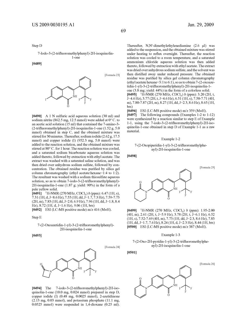 1-(2H)-ISOQUINOLONE DERIVATIVE - diagram, schematic, and image 70