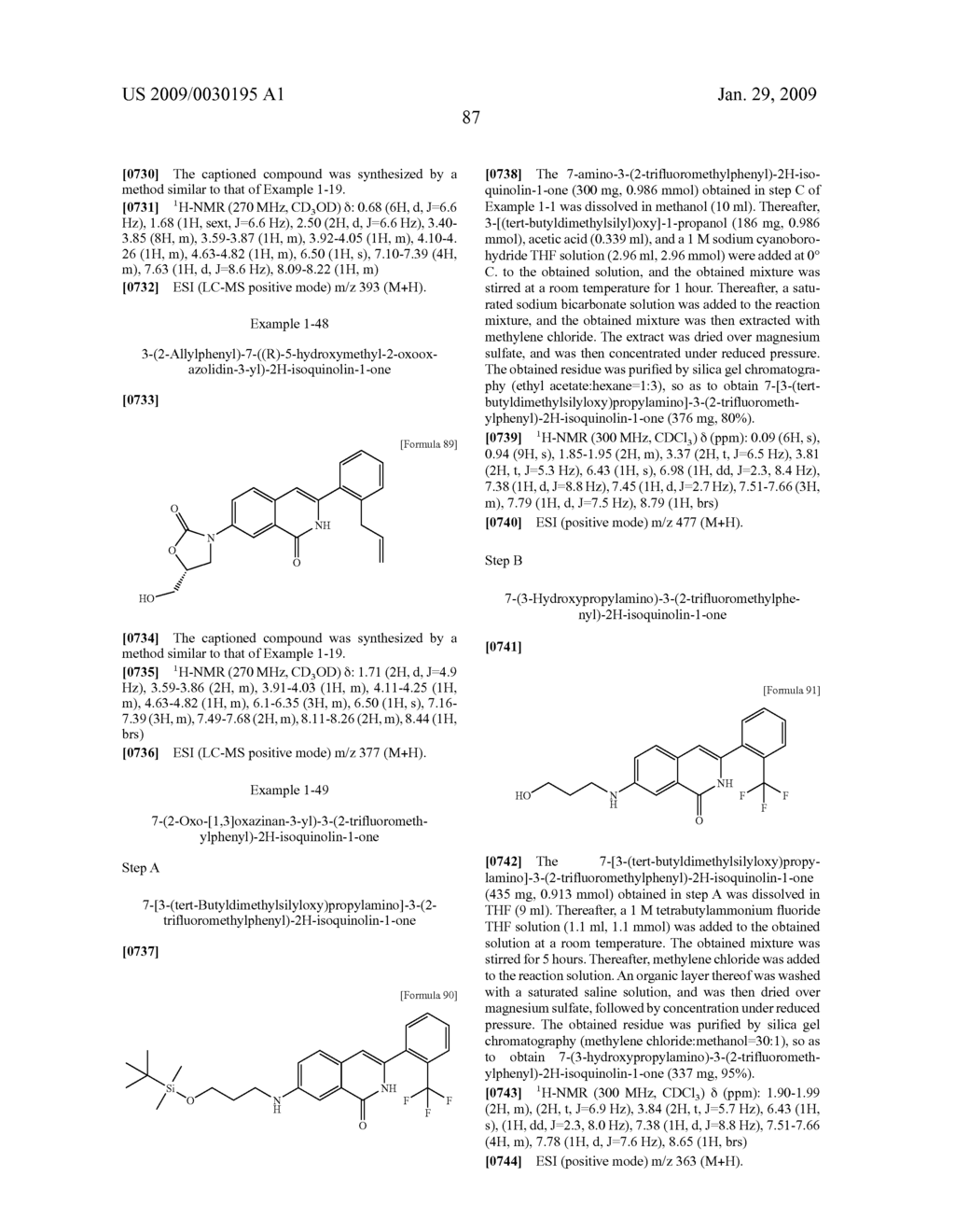 1-(2H)-ISOQUINOLONE DERIVATIVE - diagram, schematic, and image 88