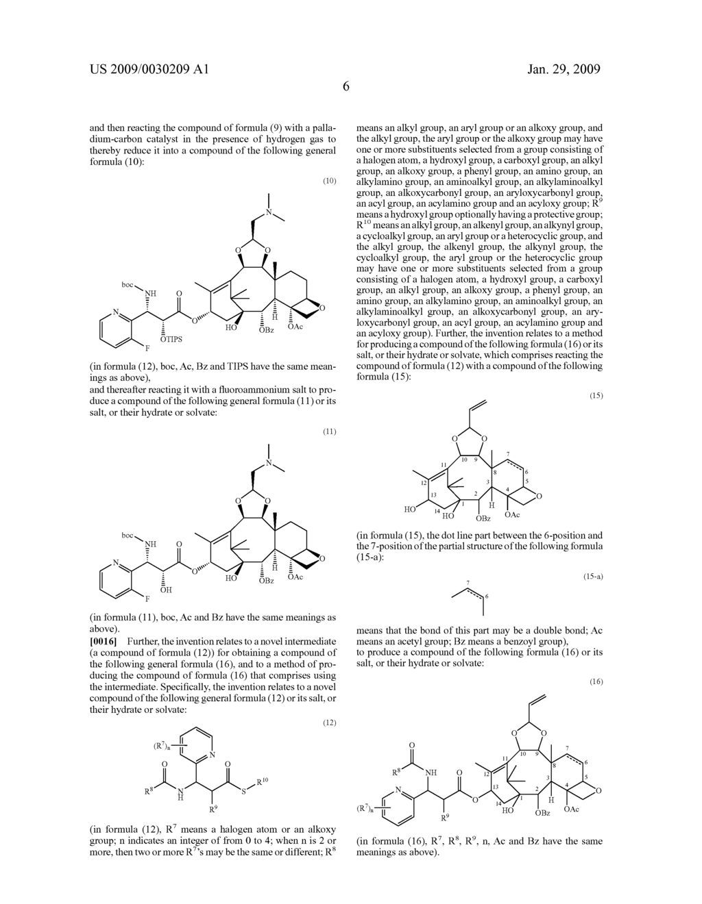 METHOD FOR PRODUCING PENTACYCLIC TAXANS - diagram, schematic, and image 07