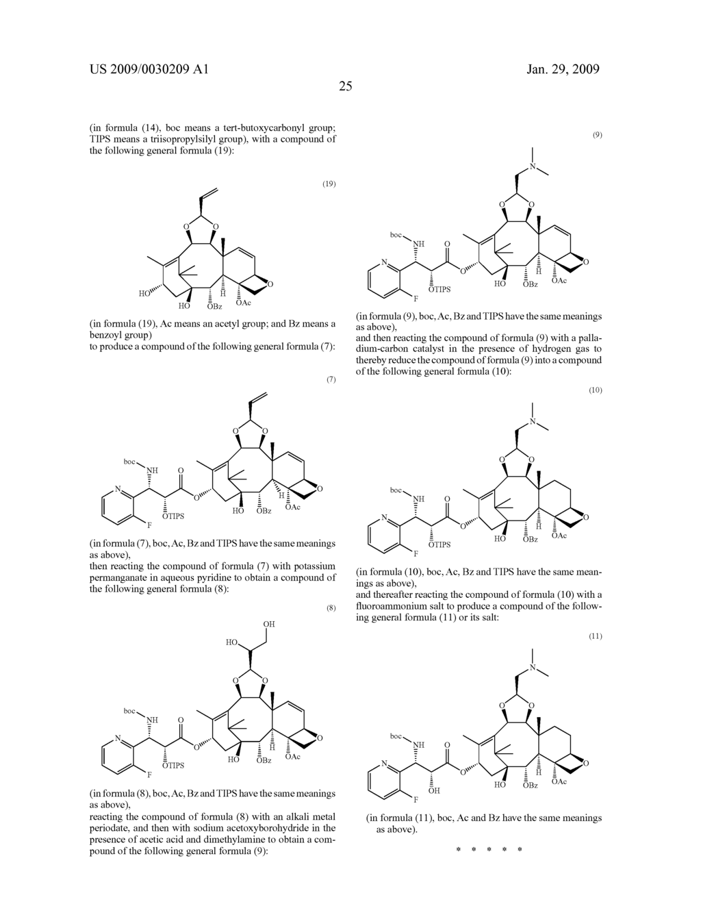 METHOD FOR PRODUCING PENTACYCLIC TAXANS - diagram, schematic, and image 26