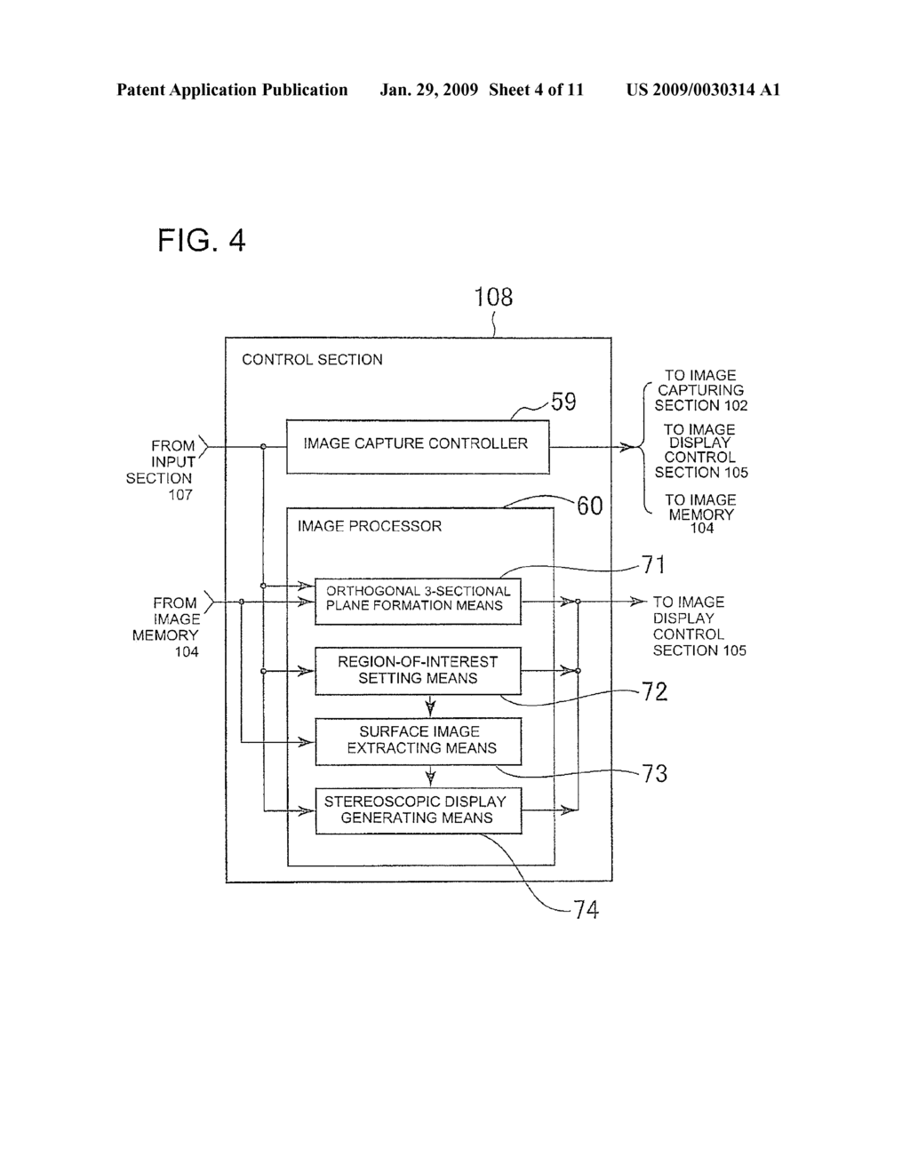 ULTRASONIC IMAGING APPARATUS AND IMAGE PROCESSING APPARATUS - diagram, schematic, and image 05