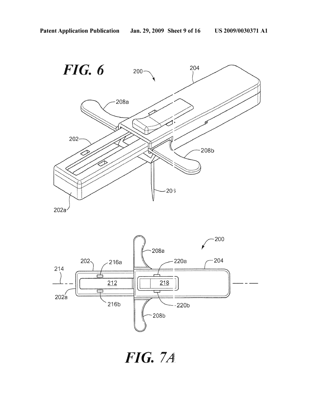 NEEDLE DEVICE HAVING RETRACTABLE NEEDLE PROVIDING ENHANCED SAFETY - diagram, schematic, and image 10